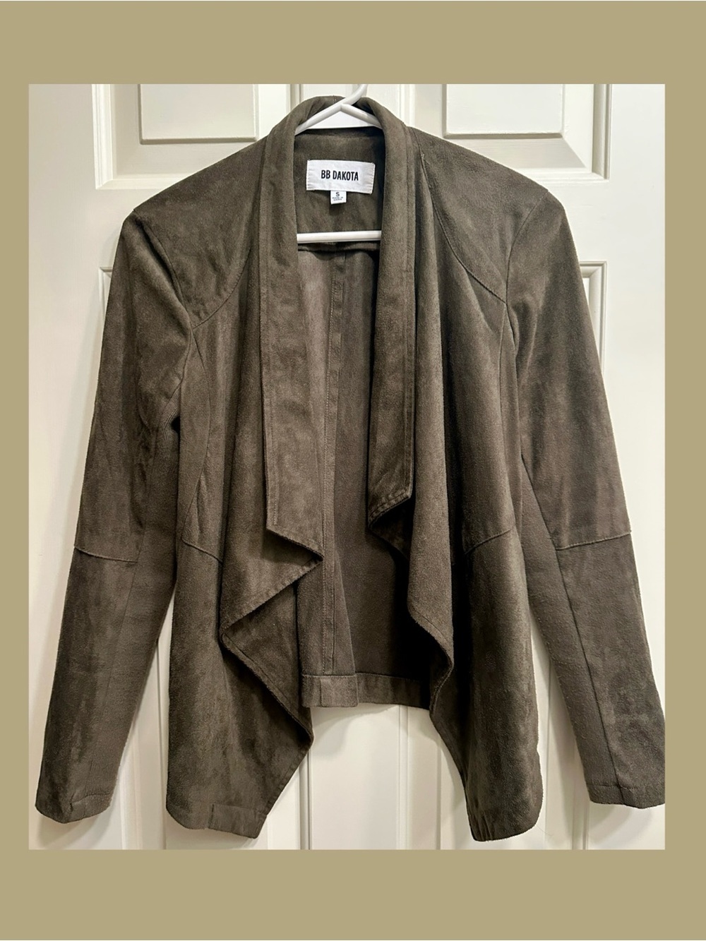 BB Dakota drape blazer/jacket